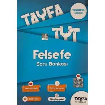 Tayfa Tyt Felsefe Soru Bankası (Yeni) Tayfa Komisyon