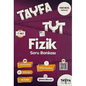 Tayfa Tyt Fizik Soru Bankası (Yeni) Ali Elma