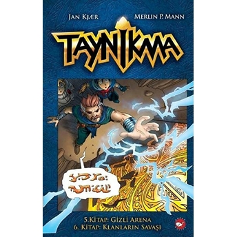 Taynikma - 5. Kitap Gizli Arena Ve 6. Kitap Klanların Savaşı (Ciltli) Merlin P. Mann