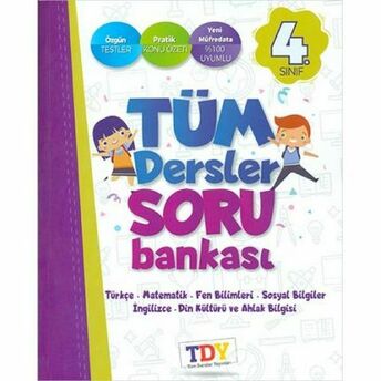 Tdy 4.Sınıf Tüm Dersler Soru Bankası (Yeni) Kolektif