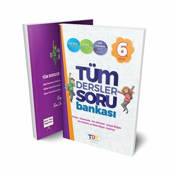 Tdy 6.Sınıf Tüm Dersler Soru Bankası (Yeni) Kolektif