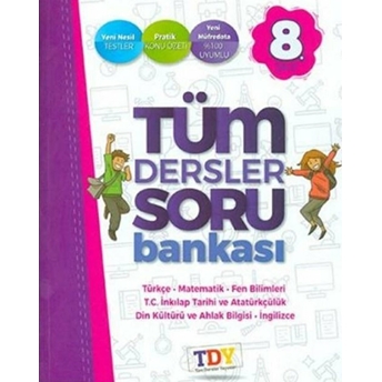 Tdy 8.Sınıf Tüm Dersler Soru Bankas