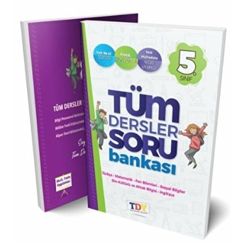 Tdy Yayınları 5.Sınıf Tüm Dersler Soru Bankası (Yeni) Kolektif