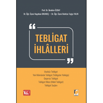 Tebligat Ihlalleri Ibrahim Özbay