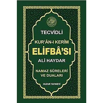 Tecvidli Kuran-I Kerim Elifbası Ali Haydar