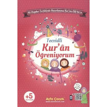 Tecvidli Kur'an Öğreniyorum (Pembe) (Kod:ayfa161P) Ali Haydar