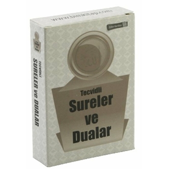 Tecvidli Sureler Ve Dualar Ezber Kartı Fatih Güzel