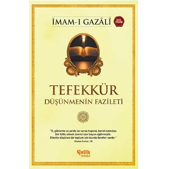 Tefekkür Düşünmenin Fazileti Imam-I Gazali