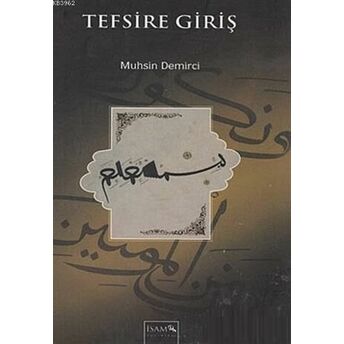 Tefsire Giriş Muhsin Demirci