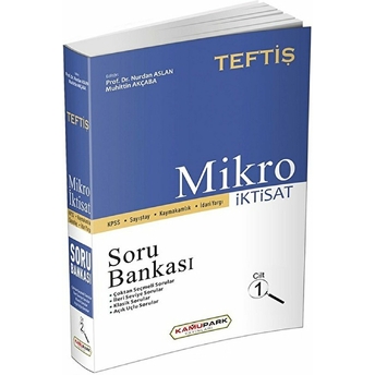 Teftiş Kpss Mikro Iktisat Cilt 1 Soru Bankası Muhittin Akçaba