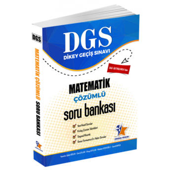 Tek Doğrusal Yayınları 2021 Dgs Matematik Çözümlü Soru Bankası Komisyon