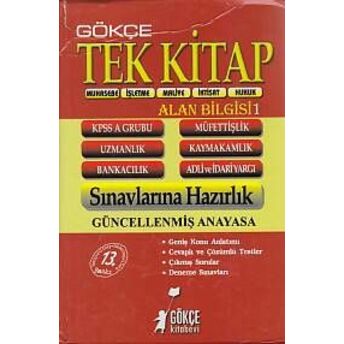 Tek Kitap - Alan Bilgisi 1 Aziz Gökçe