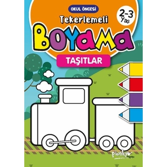 Tekerlemeli Boyama Taşıtlar 2-3 Yaş