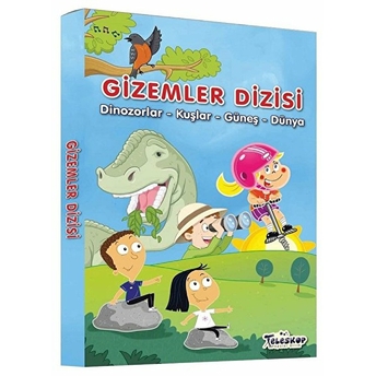 Teleskop Popüler Bilim Gizemler Dizisi 4 Kitap Set