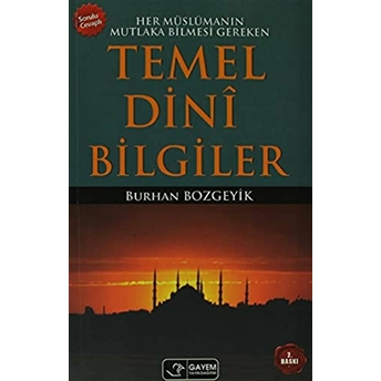 Temel Dini Bilgiler Burhan Bozgeyik