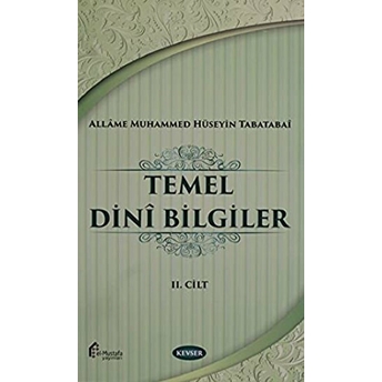 Temel Dini Bilgiler Cilt: 2