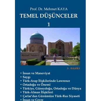 Temel Düşünceler 1 Mehmet Kaya