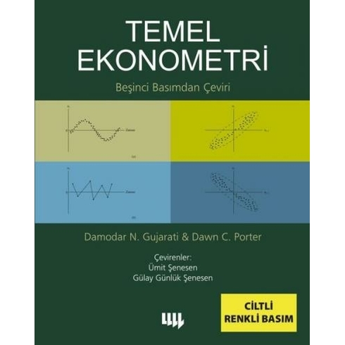 Temel Ekonometri  5. Basımdan Çeviri  (Ciltli, Renkli Baskı) - Damodar N. Gujarati - Dawn Porter