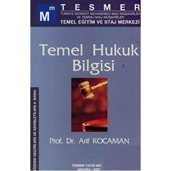 Temel Hukuk Bilgisi Arif Kocaman