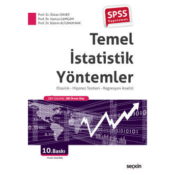 Temel Istatistik Yöntemler Özkan Ünver