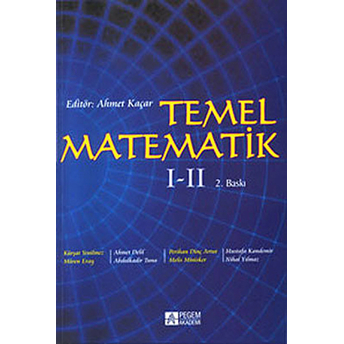 Temel Matematik 1 - 2 Abdulkadir Tuna