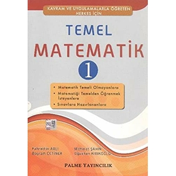 Temel Matematik 1 Bayram Çetiner