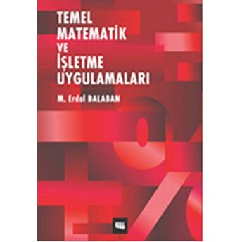 Temel Matematik Ve Işletme Uygulamaları M. Erdal Balaban