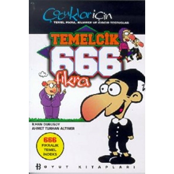 Temelcik 666 Fıkra Çocuklar Için Temel Fıkra, Ahmet Turhan Altıner