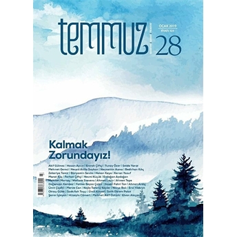 Temmuz Dergisi Sayı:28 Ocak 2019 Kolektif