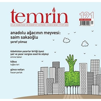 Temrin Düşünce Ve Edebiyat Dergisi Sayı: 121 Kasım 2021 Kolektif