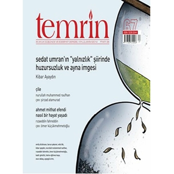 Temrin Düşünce Ve Edebiyat Dergisi Sayı: 67 Eylül - Ekim 2014 Kolektif