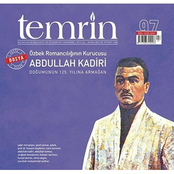 Temrin Düşünce Ve Edebiyat Dergisi Sayı: 97 Eylül - Ekim 2019 Kolektif