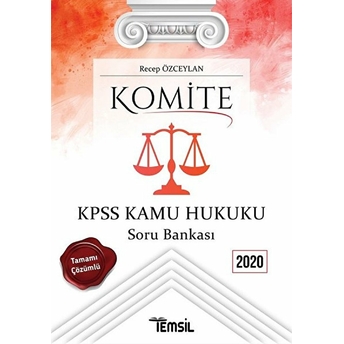 Temsil Kitap Komite Kpss Kamu Hukuku