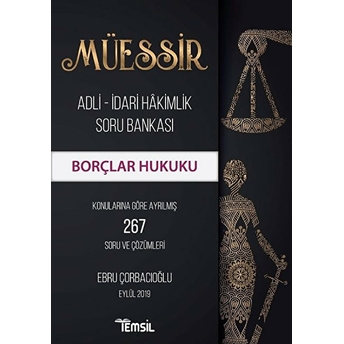 Temsil Kitap Müessir Borçlar Hukuku