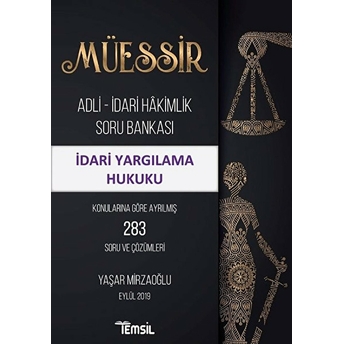 Temsil Kitap Müessir Idari Yargılama Hukuku