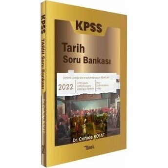 Temsil Yayınları 2022 Kpss Tarih Soru Bankası Cahide Bolat