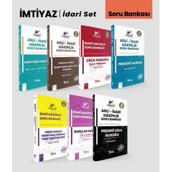 Temsil Yayınları 2023 Idari Hakimlik Imtiyaz Soru 7 Li Set Metin Kaya