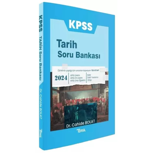 Temsil Yayınları 2024 Kpss Tarih Soru Bankası Cahide Bolat