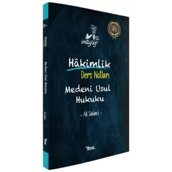 Temsil Yayınları Hakimlik Imtiyaz Medeni Usul Hukuku Ders Notları Ali Sakinci