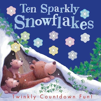 Ten Sparkly Snowflakes Kolektif