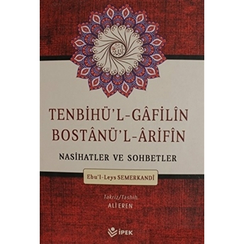 Tenbihül Gafilin Nasihatlar Ve Sohbetler Ciltli Ebü'L Leys Semerkandi