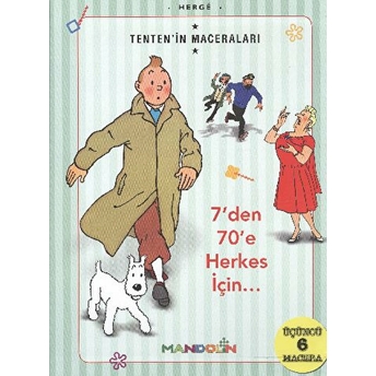 Tenten'in Maceraları Üçüncü 6 Kitap Herge