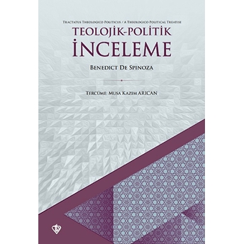 Teolojik-Politik Inceleme Benedictus De Spinoza