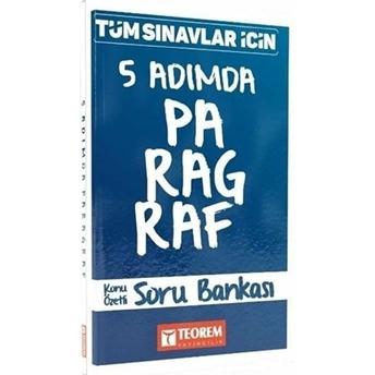 Teorem 5 Adımda Paragraf Konu Özetli Soru Bankası (Yeni) Komisyon