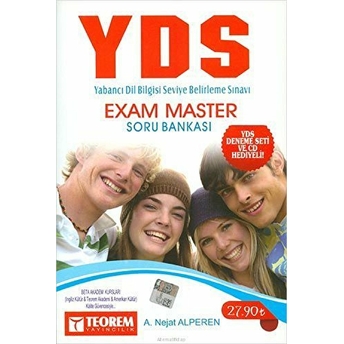 Teorem Yds Exam Master Soru Bankası(Cd Ve Deneme Seti Hediyeli) A. Nejat Alperen