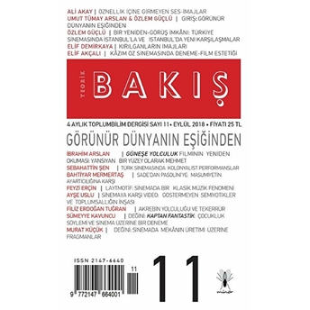 Teorik Bakış Sayı: 11 Kolektif