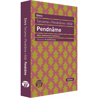 Terceme-I Pendname-I Attar - Pendname Feridüddin-I Attar