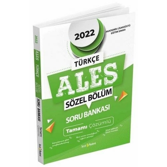 Tercih Akademi 2022 Ales Tamamı Çözümlü Sözel Soru Bankası Komisyon