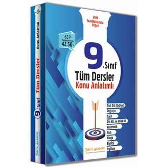 Tercih Akademi 9. Sınıf Tüm Dersler Konu Anlatımlı Kolektif