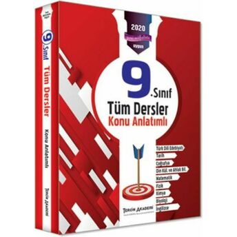 Tercih Akademi 9. Sınıf Tüm Dersler Konu Anlatımlı (Yeni) Kolektif